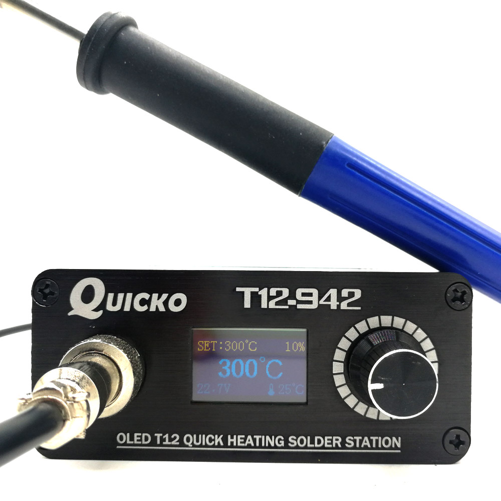Soldering Station T12 Oled - QUICKO MINI T12 STC OLED station